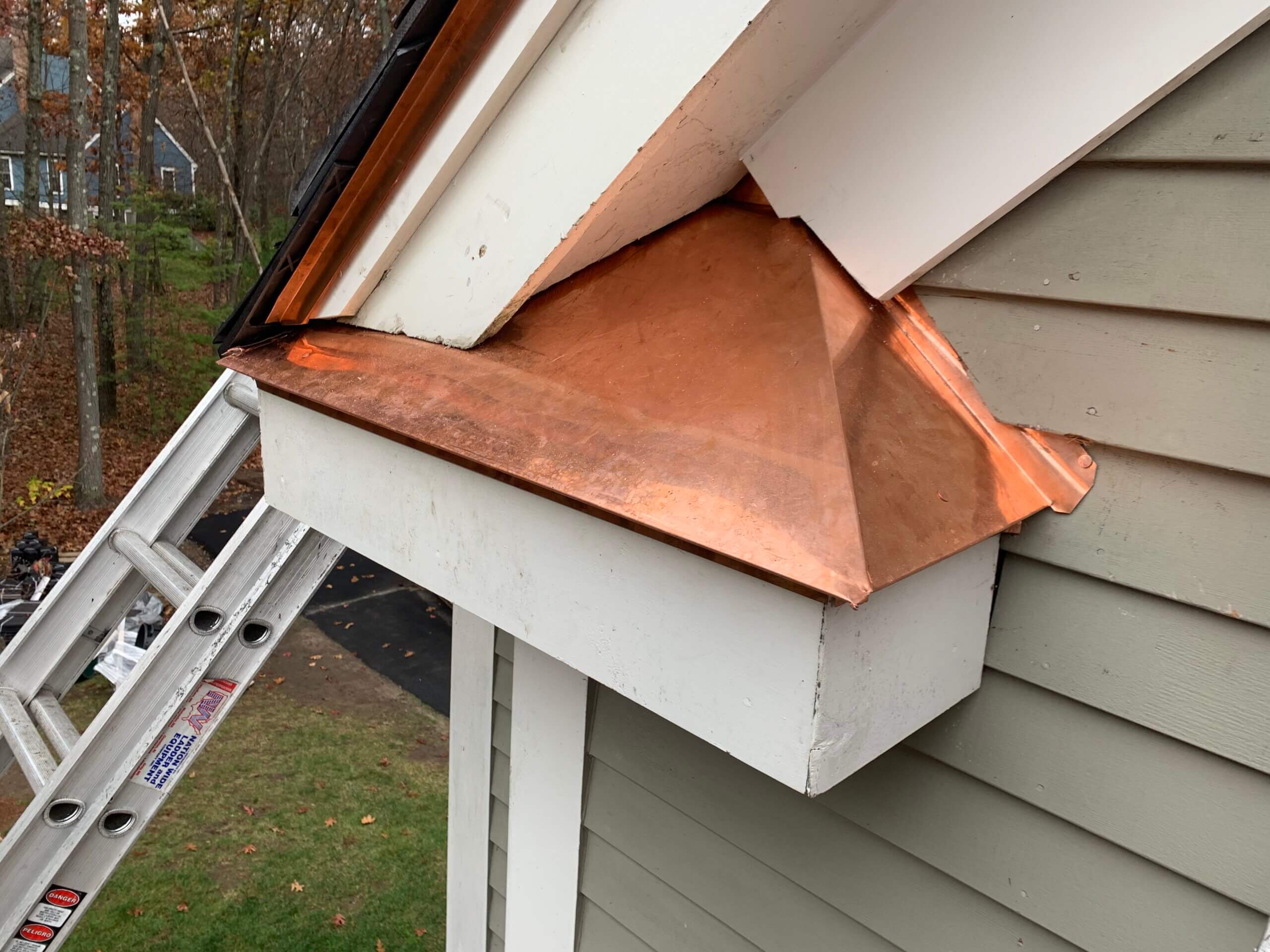 Residential Copper Work Project 1 - Altitude Roofing