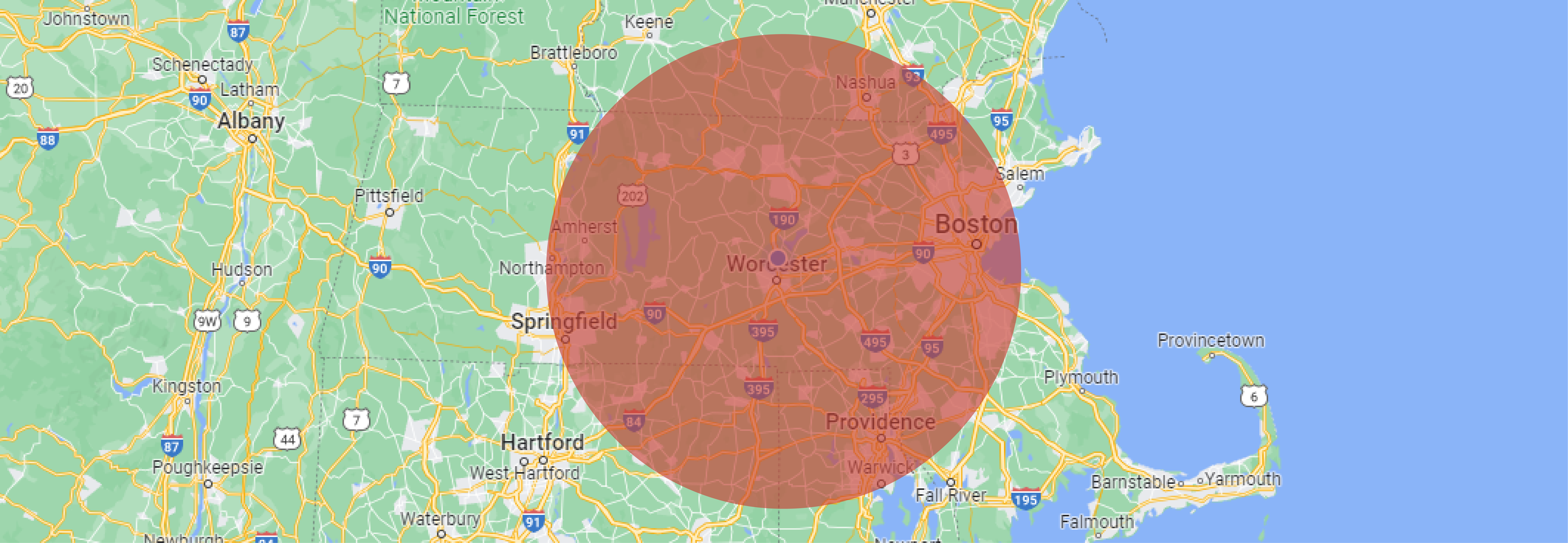 AltitudeServiceMap Roofing Company Worcester County