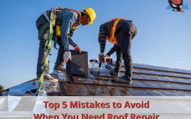 Top 5 Mistakes to Avoid When You Need Roof Repair - commercial roofing, slate roofing, residential roofing, Worcester roofing, roof repair - Altitude Roofing